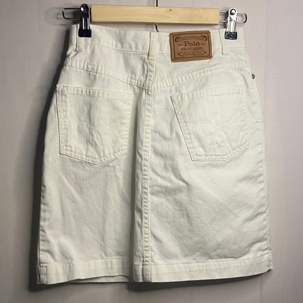 Polo by Ralph Lauren Cream Skirt - Picture 2 of 4